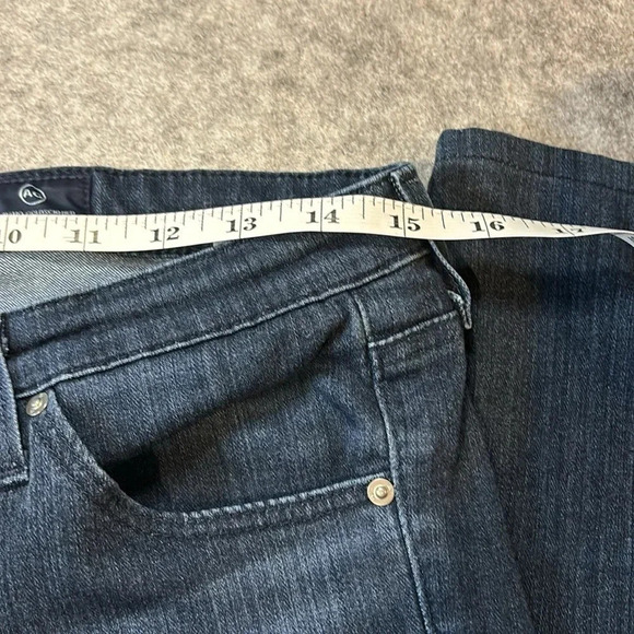 AG Jeans, The Abbey Mid Rise Super Skinny. Size 29R,  Dark Wash. - Picture 9 of 13